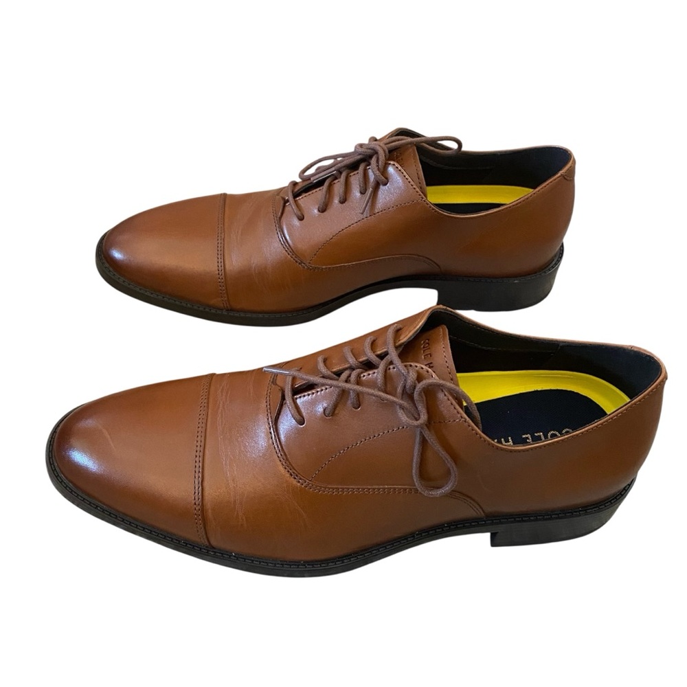Cole Haan Hawthorne Cap Toe leather upper shoes men’s size 8.5M